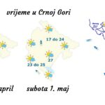 meteo 30 april i 1 maj
