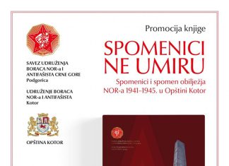 SAVEZ UDRUŽENJA BORACA NOR-a I ANTIFAŠISTA CRNE GORE – SPOMENICI SU OGLEDALO PROŠLOSTI I PUTOKAZ BUDUĆNOSTI