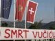 UP: Fotografije spornih transparenata i grafita kreirane pomoću vještačke inteligencije