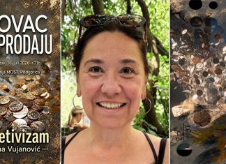 “NOVAC NA PRODAJU” Irene Vujanović u podgoričkoj galeriji “Most”